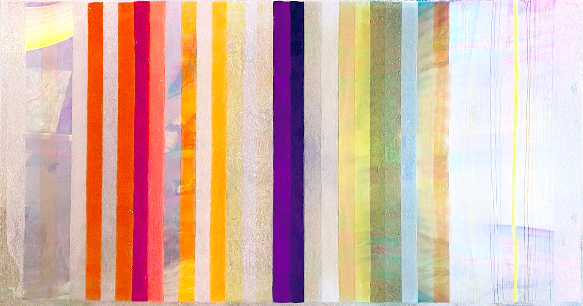 Chromatic Stripe #10 - Original Artwork | Original Art by artist Kristi Kohut