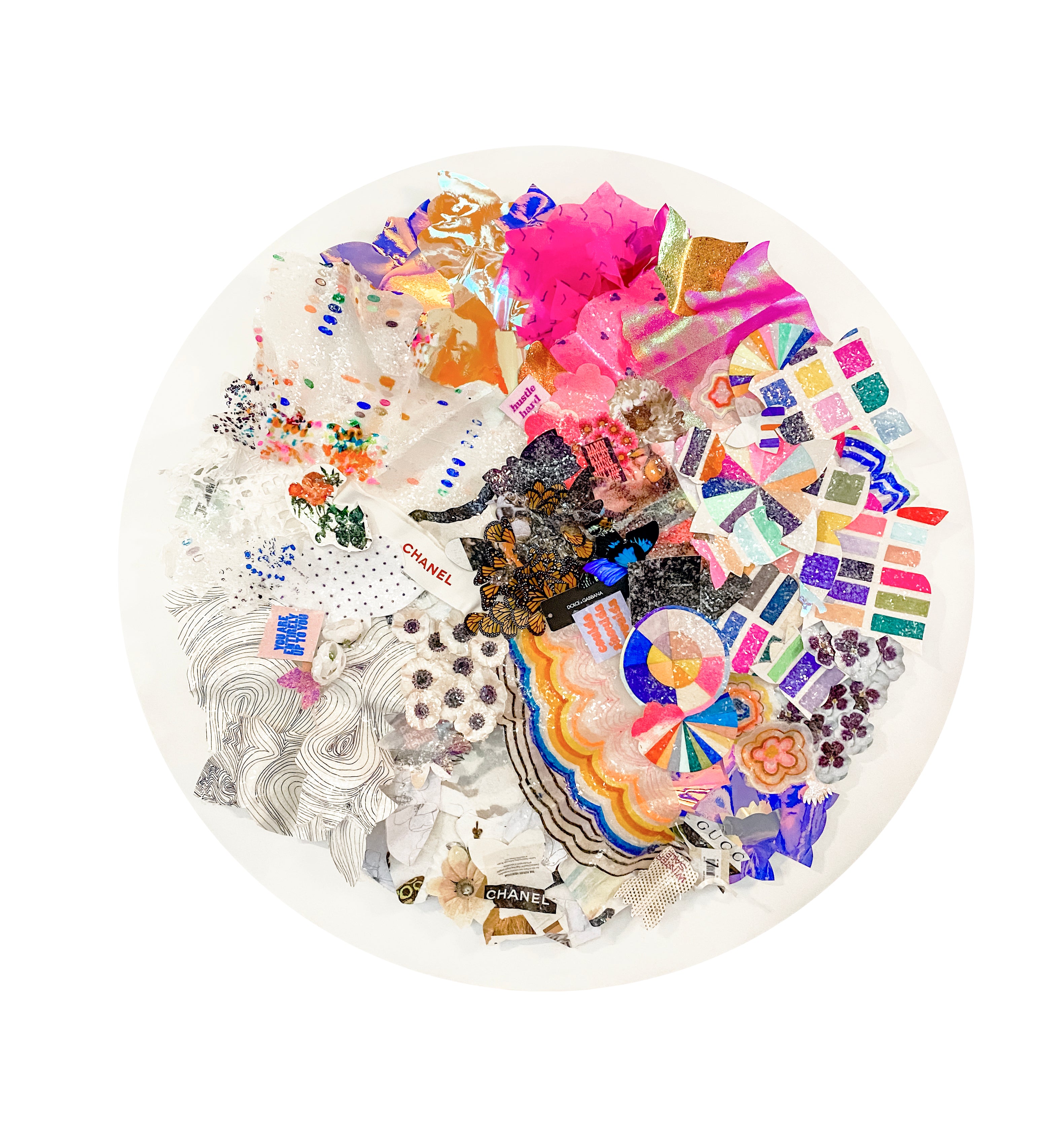 What You See Is What You Get - Embellished Artwork | Original Art by artist Kristi Kohut