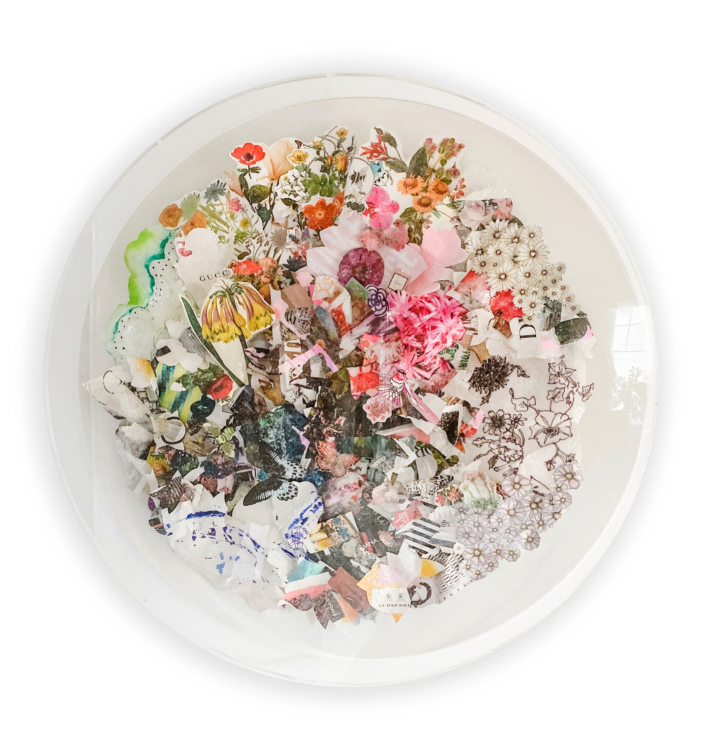 All The Pretty Flowers - Embellished Artwork | Original Art by artist Kristi Kohut