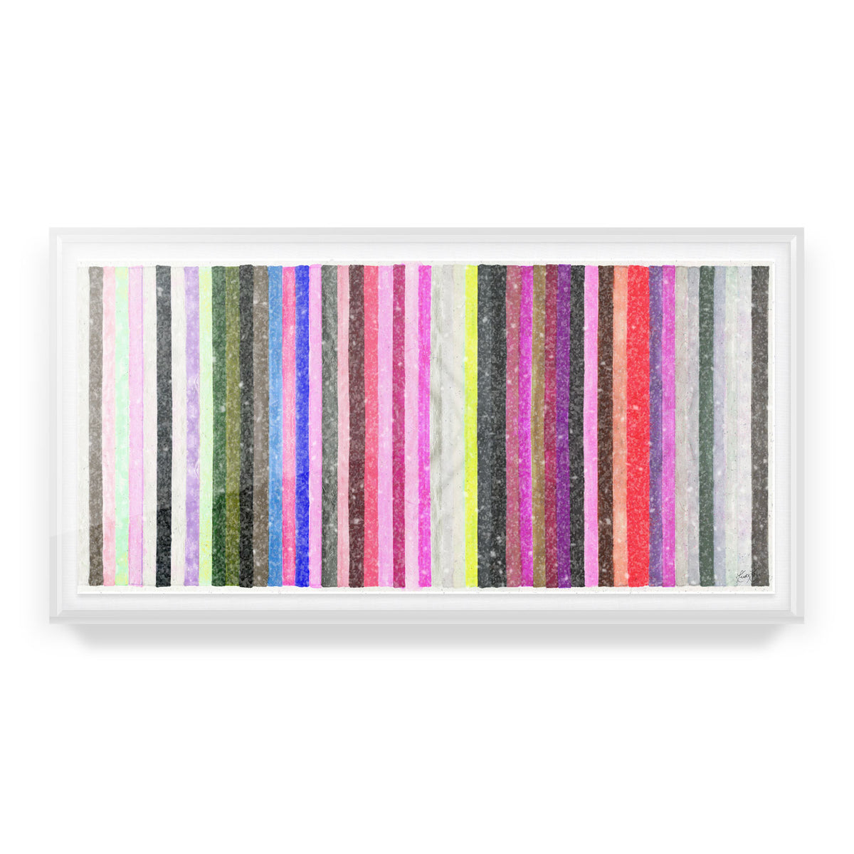 Chromatic Harmony #25 Embellished Print