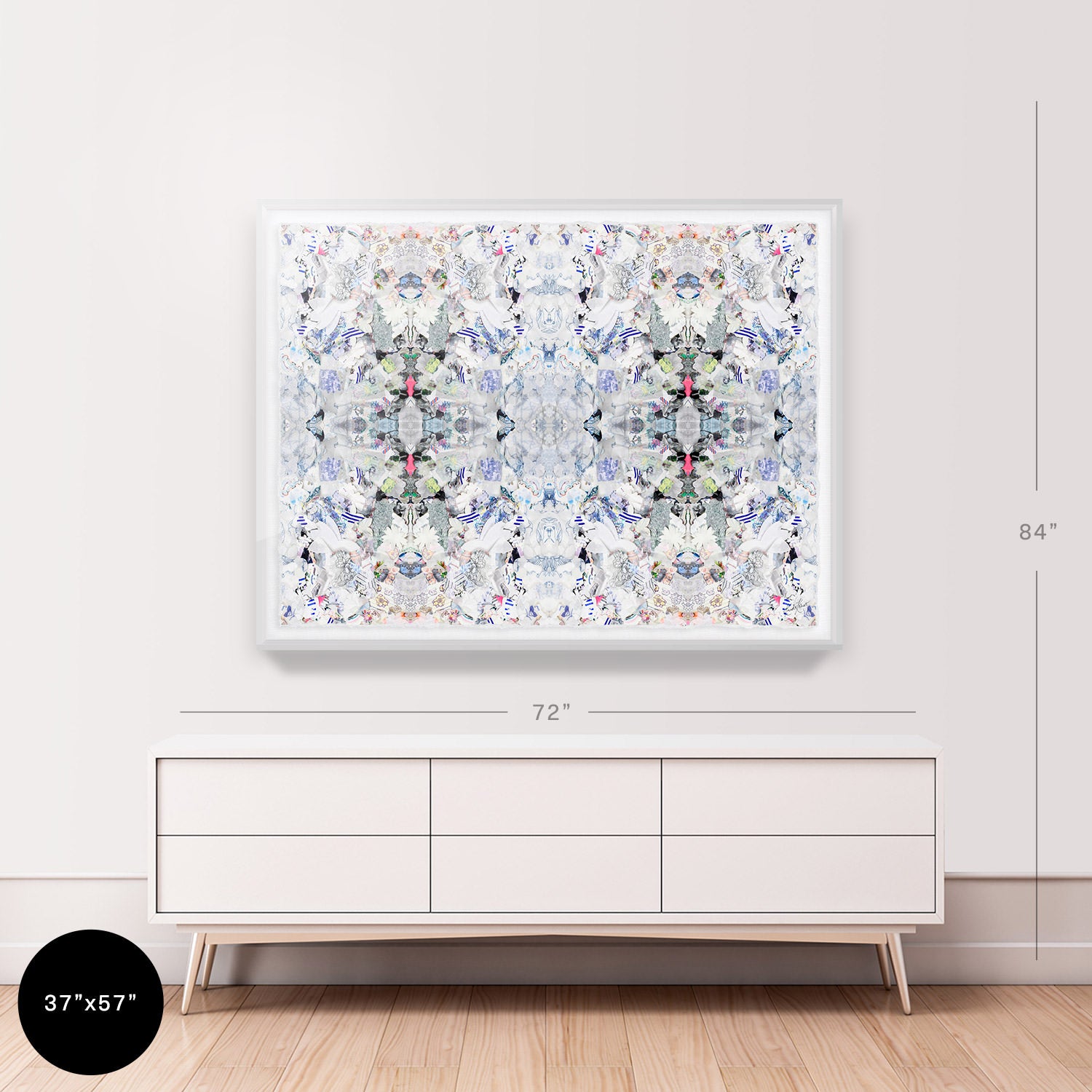 Ever Wonder What's Behind the Curtain Embellished Print