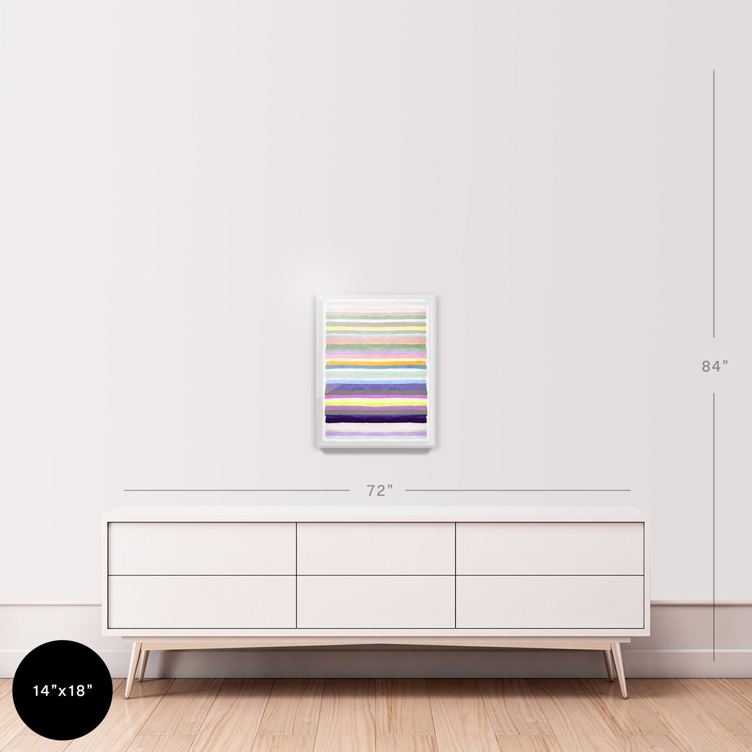 Chromatic Harmony #11 Embellished Print
