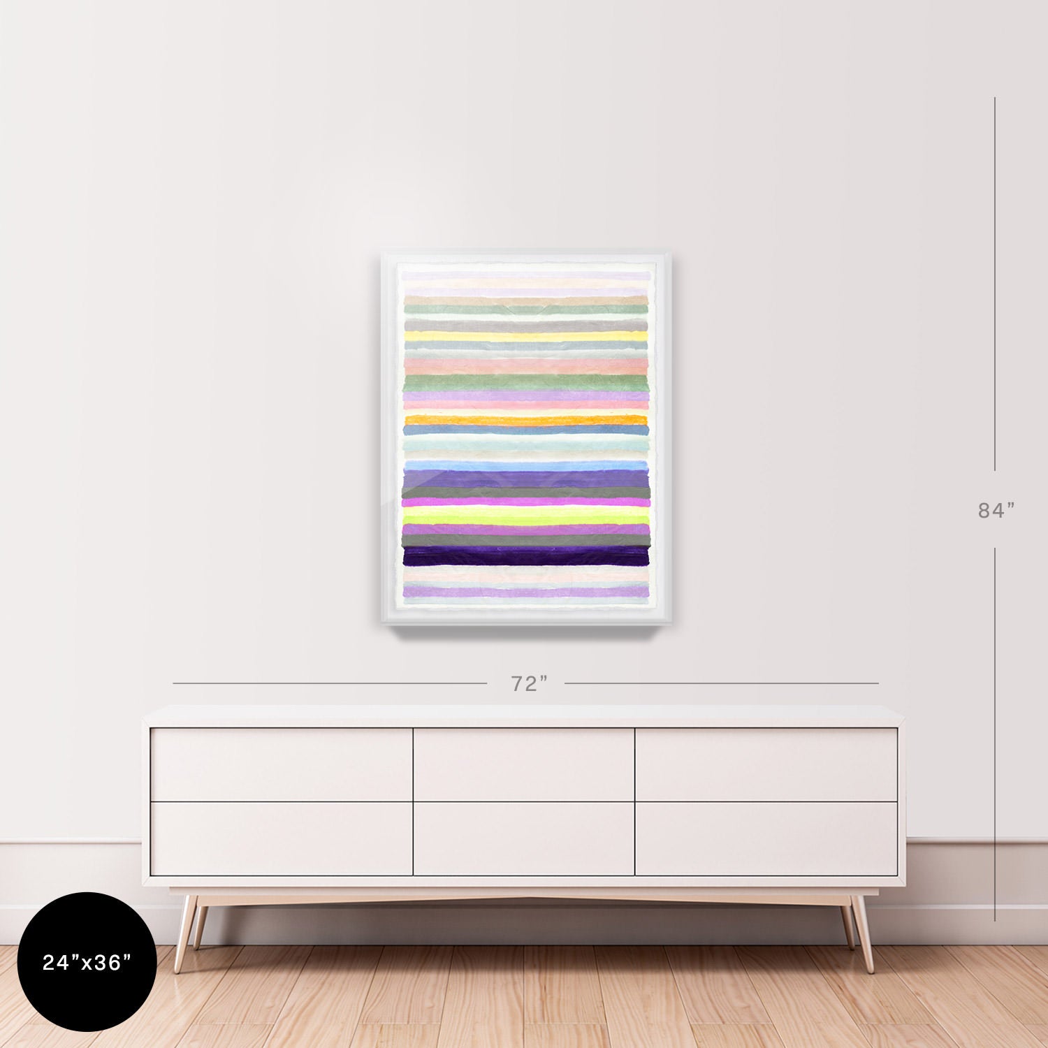 Chromatic Harmony #11 Embellished Print