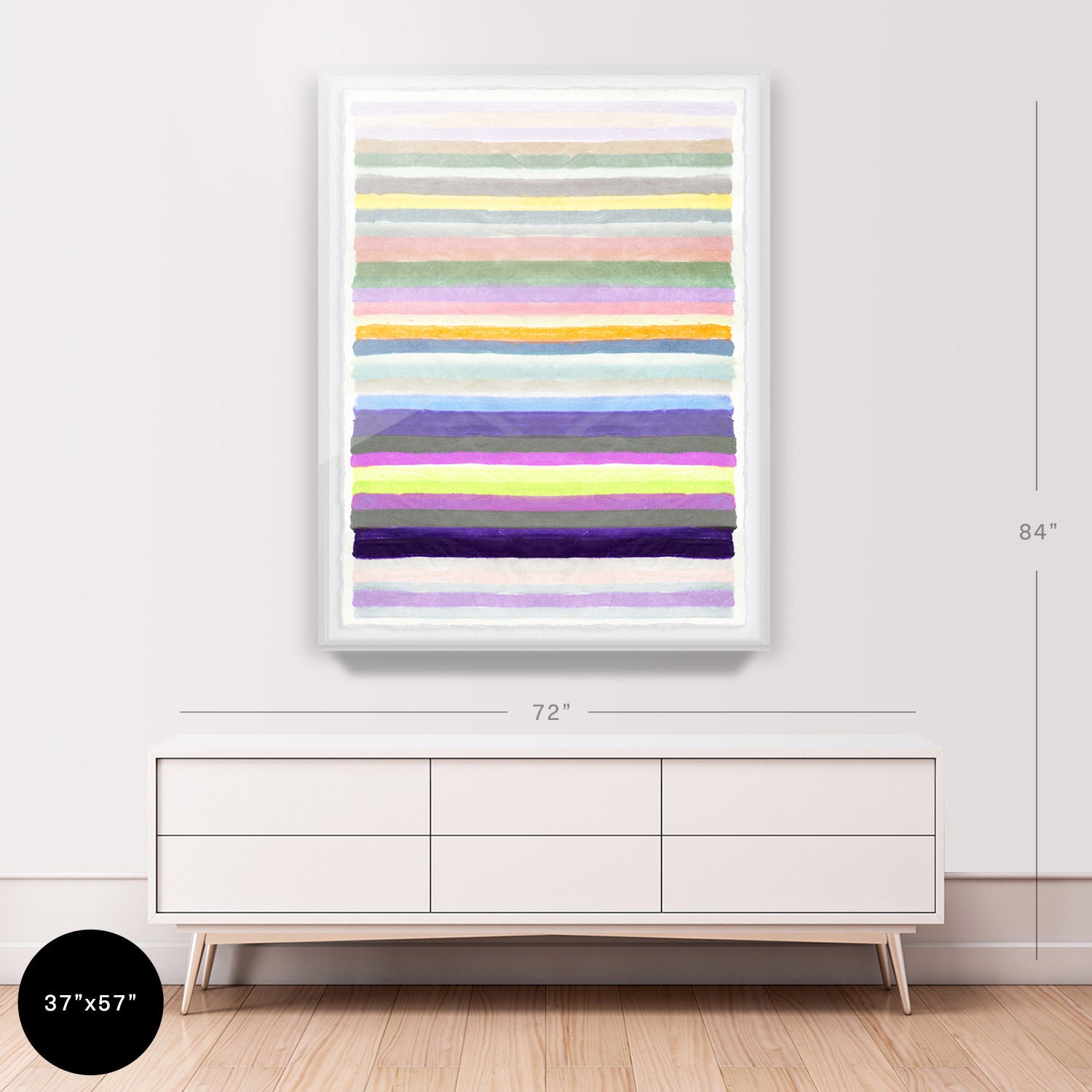 Chromatic Harmony #11 Embellished Print