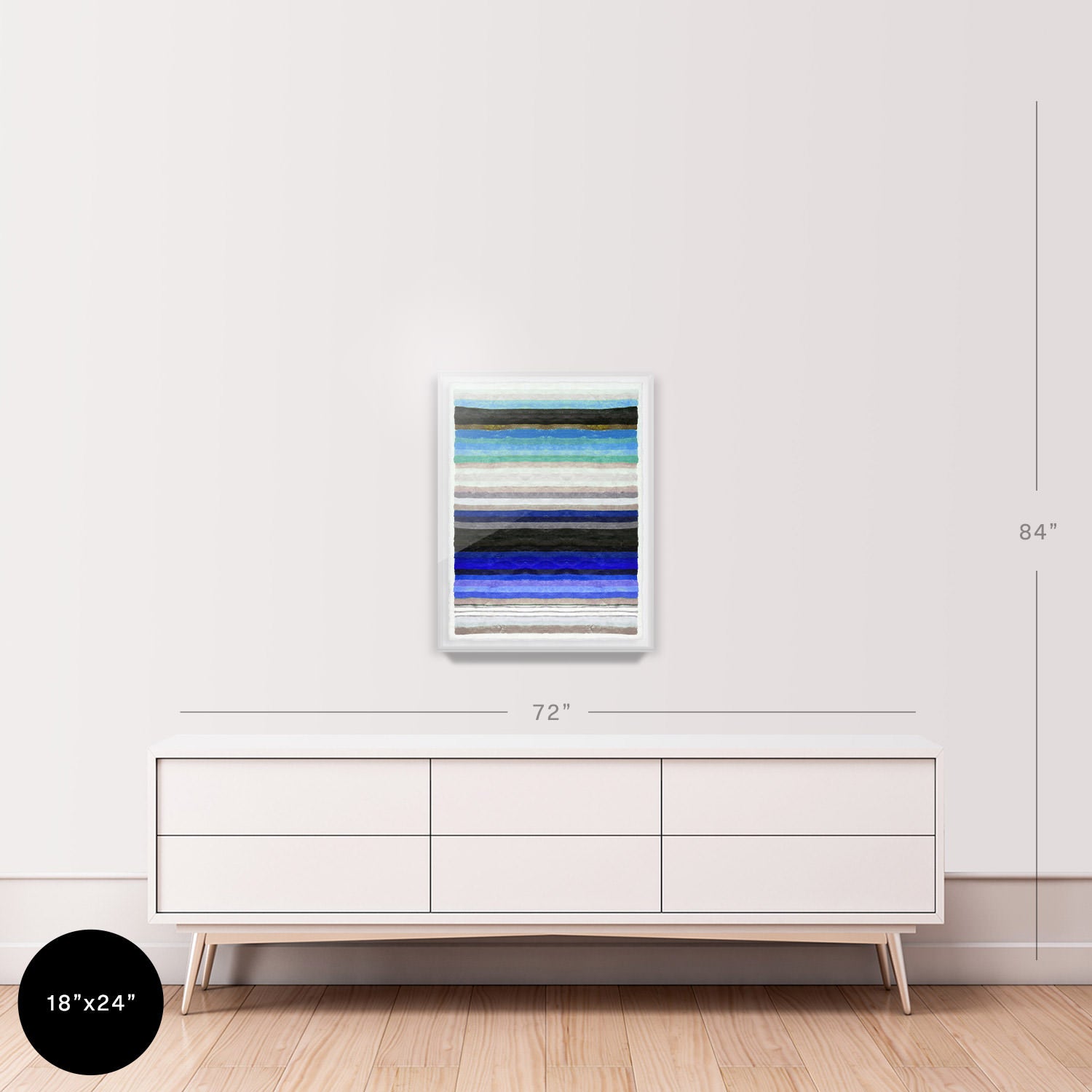 Chromatic Harmony 21 Embellished Print