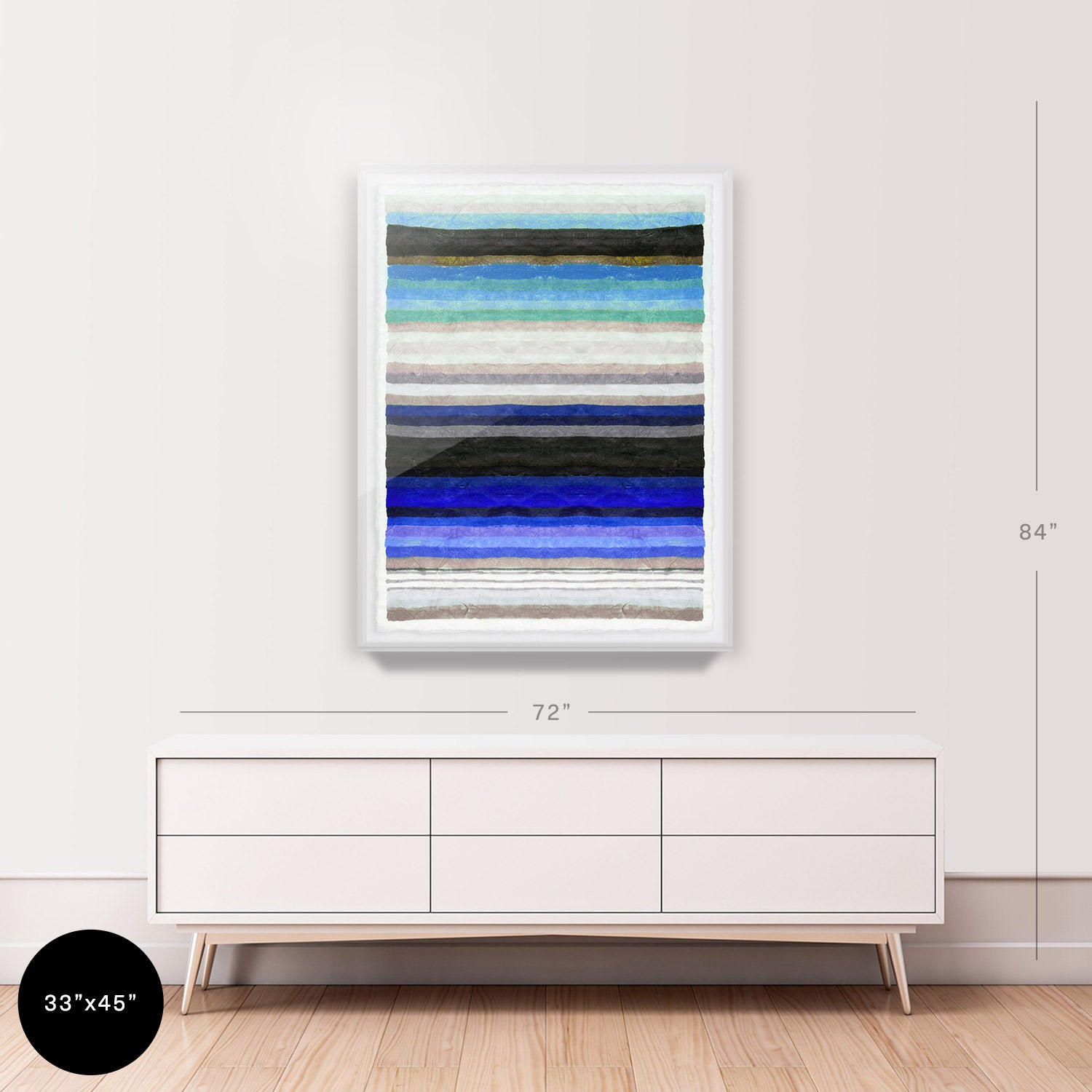 Chromatic Harmony 21 Embellished Print