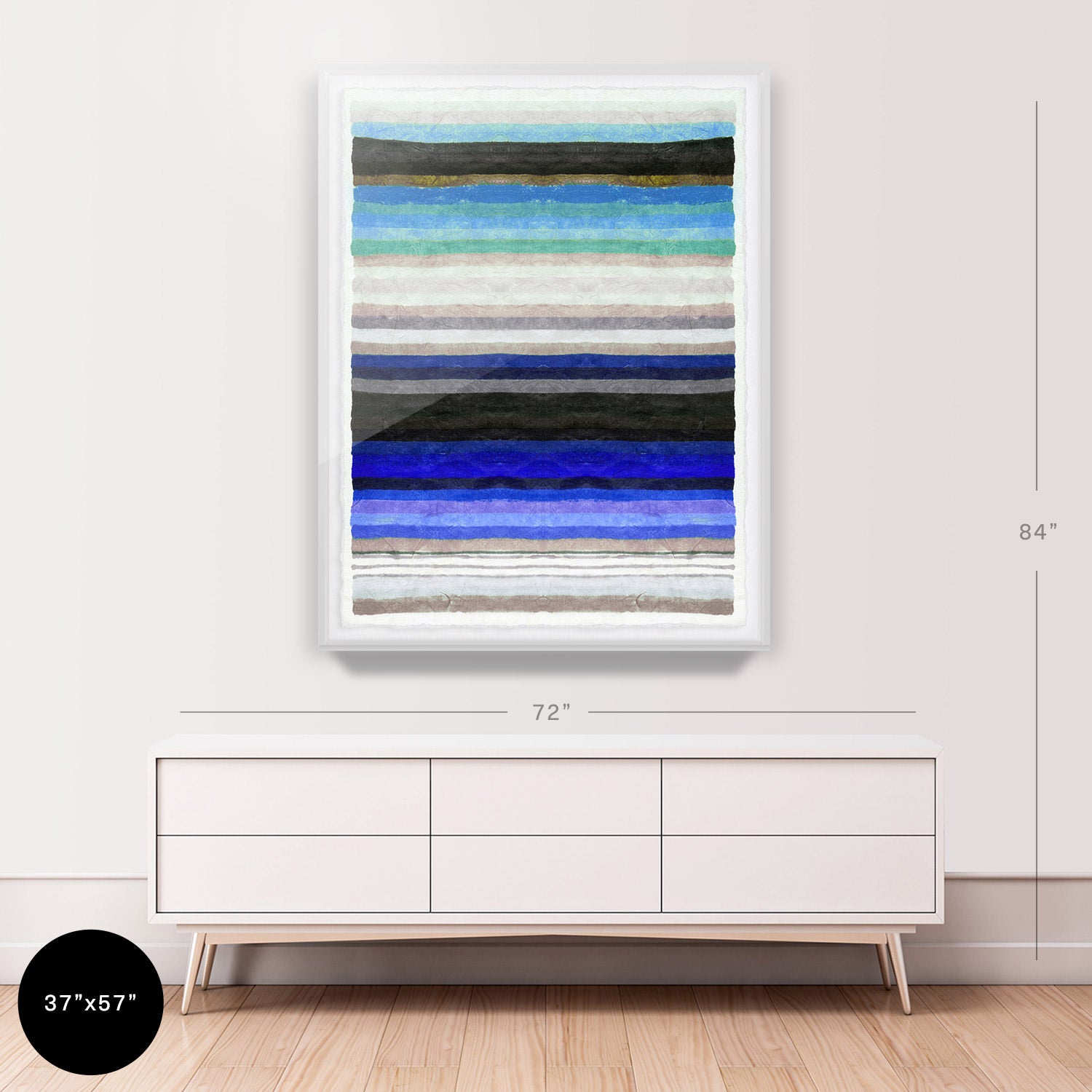 Chromatic Harmony 21 Embellished Print
