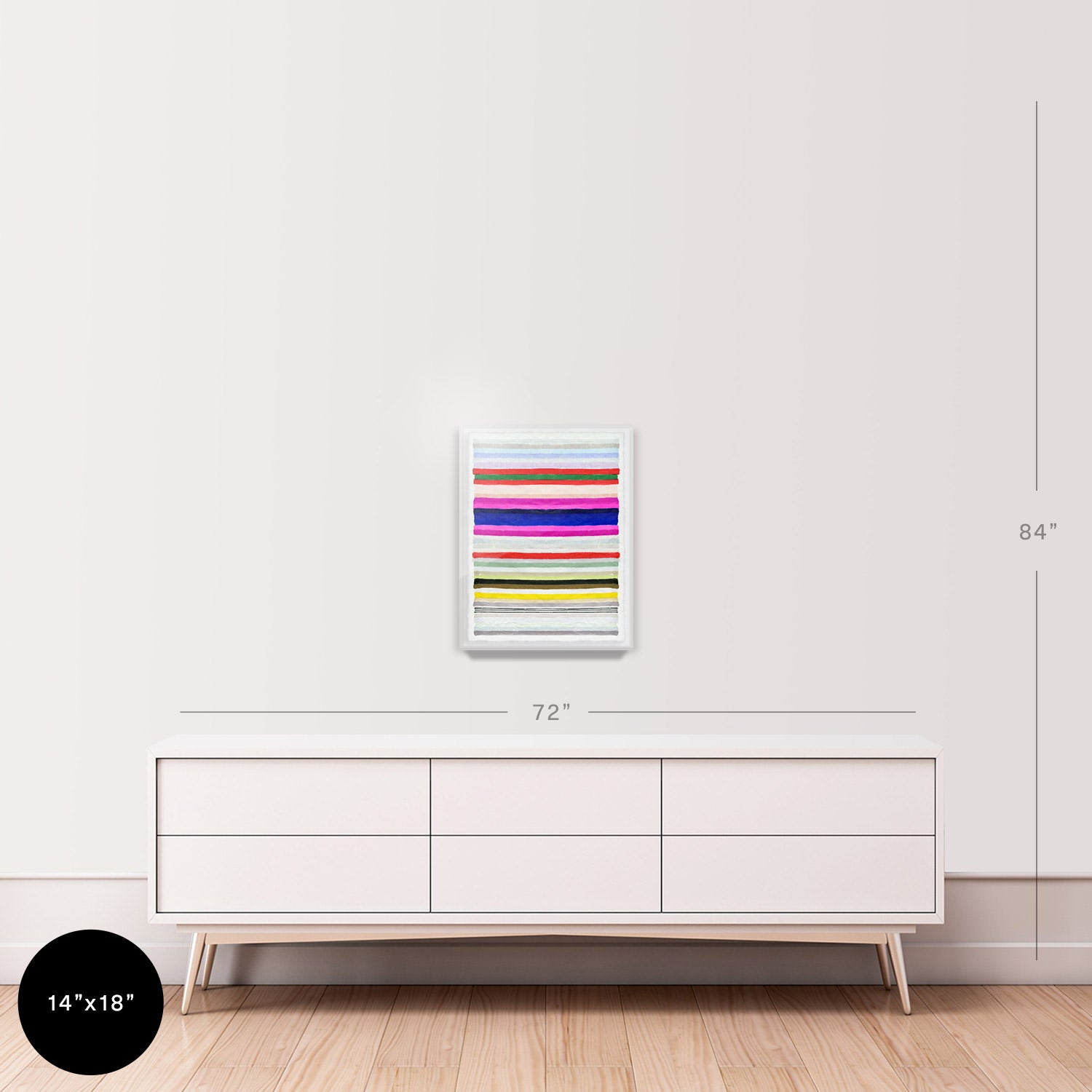 Chromatic Harmony #3 Embellished Print