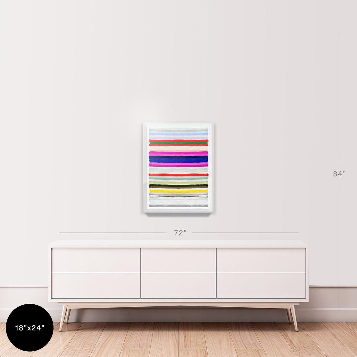 Chromatic Harmony #3 Embellished Print