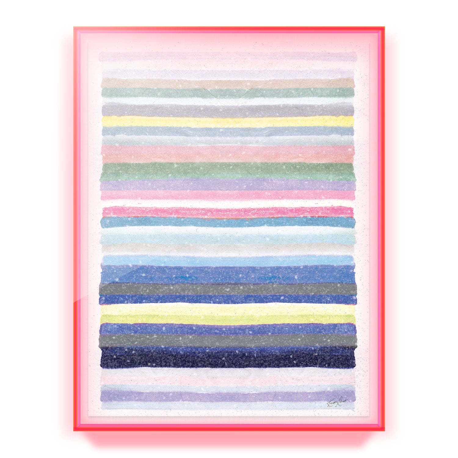 Chromatic Harmony #30 Embellished Print