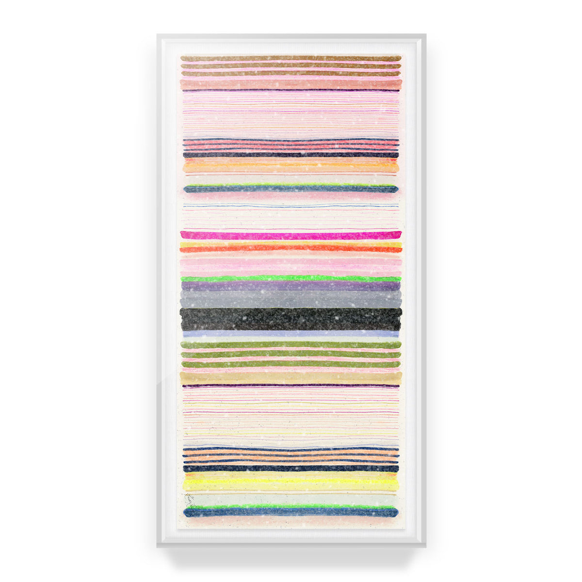 Chromatic Symphony #7 Embellished Print