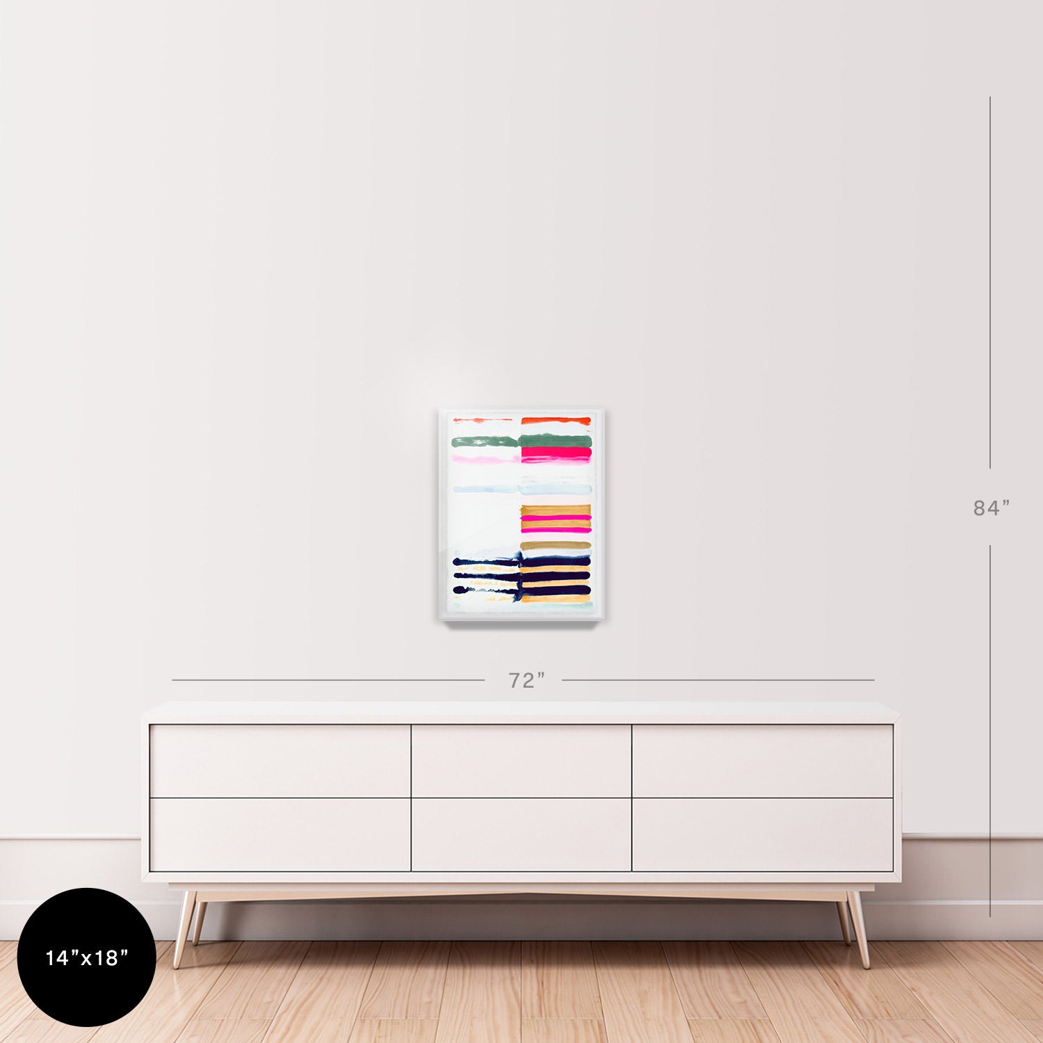 Hot Stripes Embellished Print