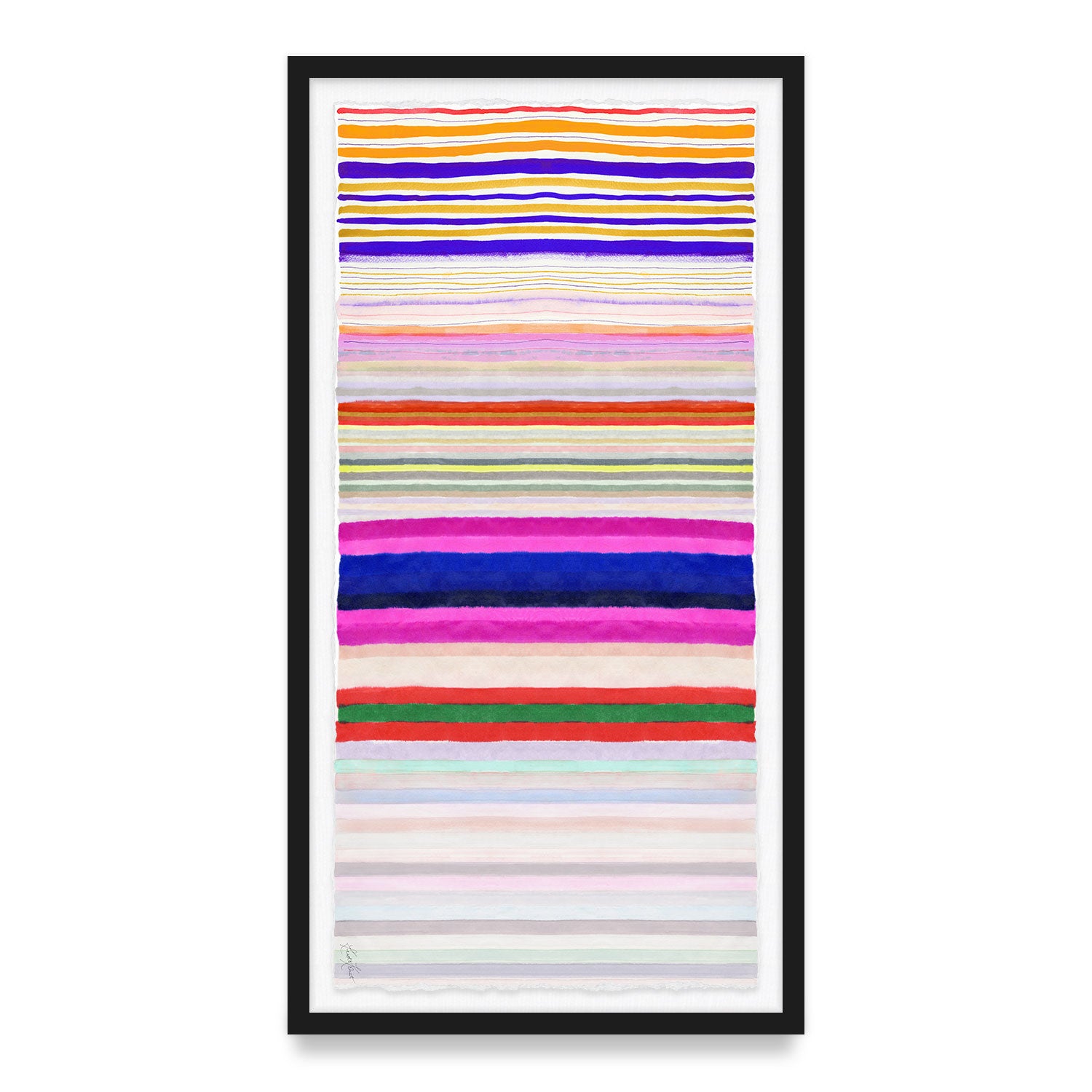 Rainbow Bliss Framed Art Print