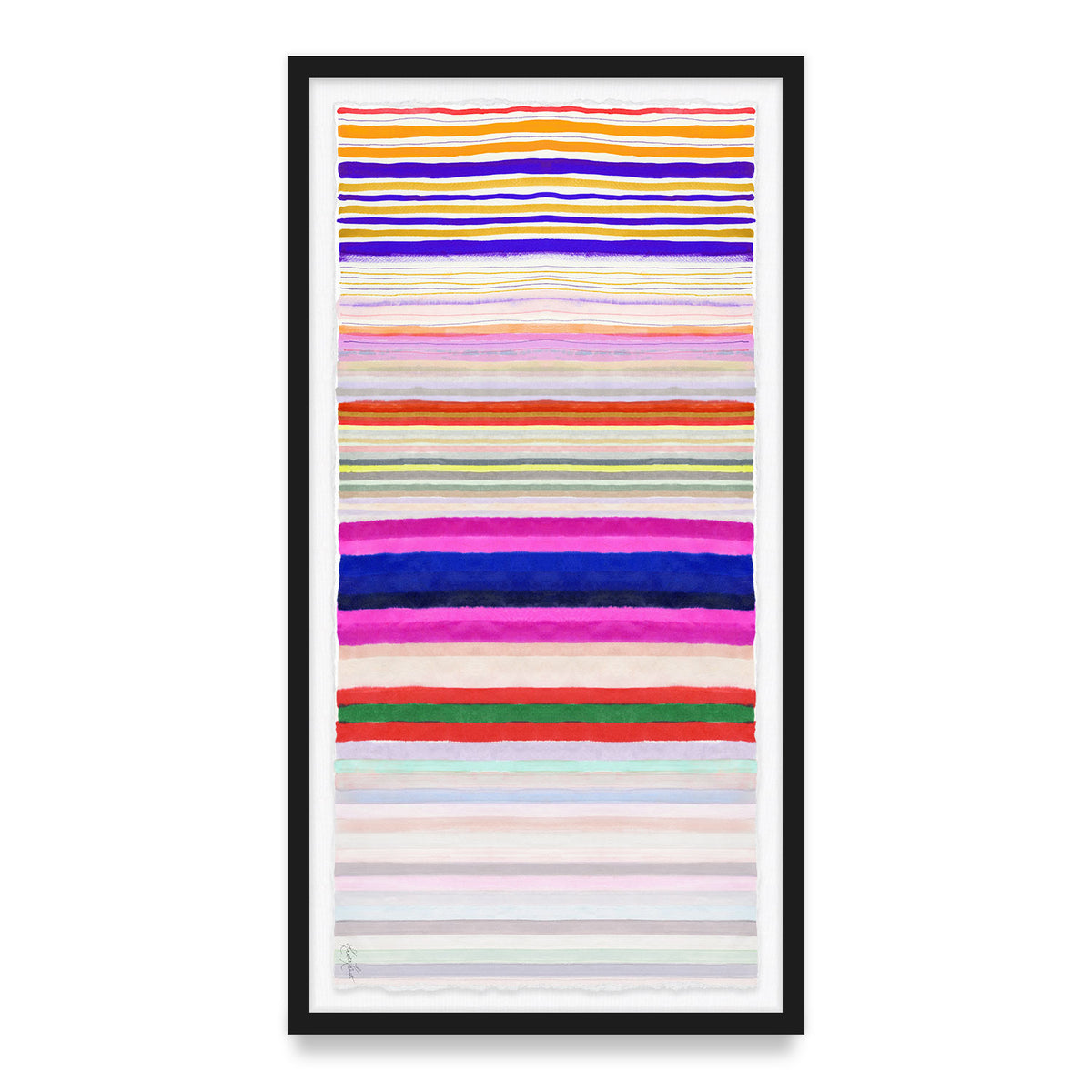 Rainbow Bliss Framed Art Print