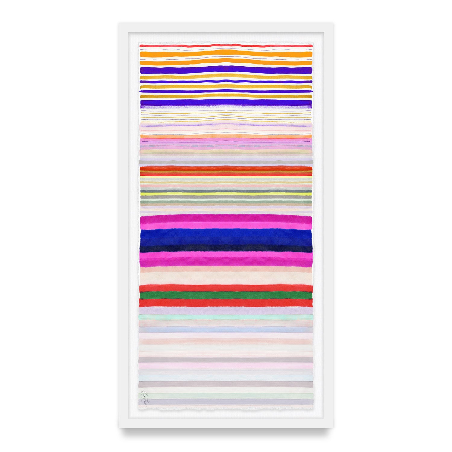 Rainbow Bliss Framed Art Print