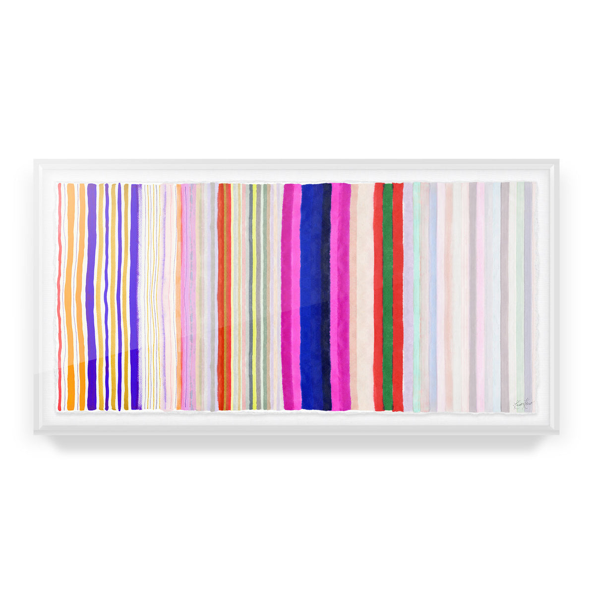 Rainbow Bliss Framed Art Print