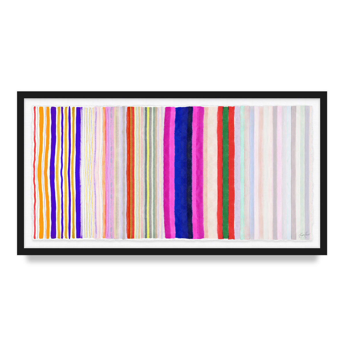 Rainbow Bliss Framed Art Print