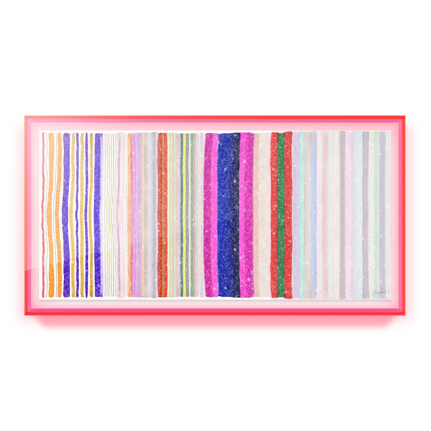 Rainbow Bliss Embellished Print