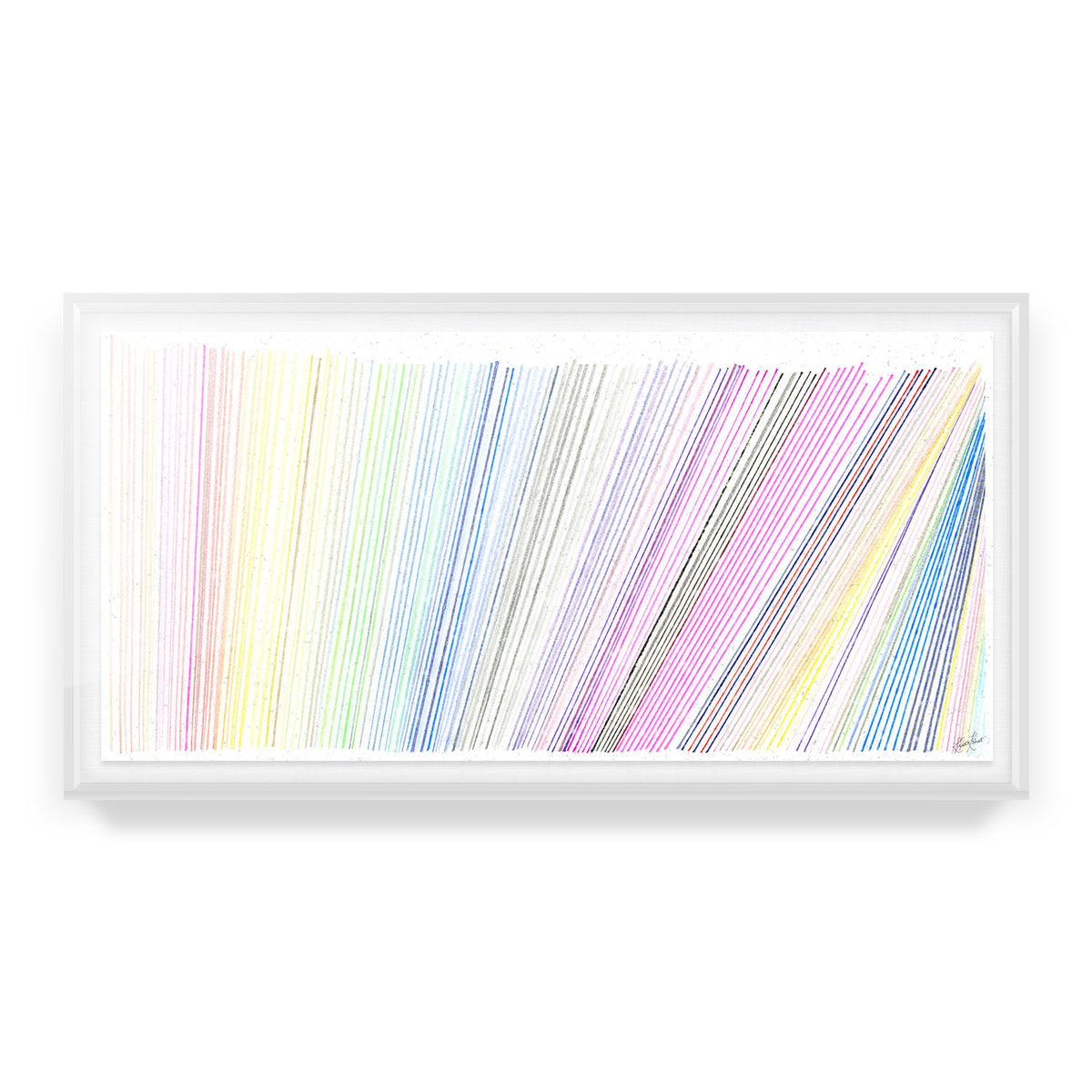 Rainbow Bright Embellished Print