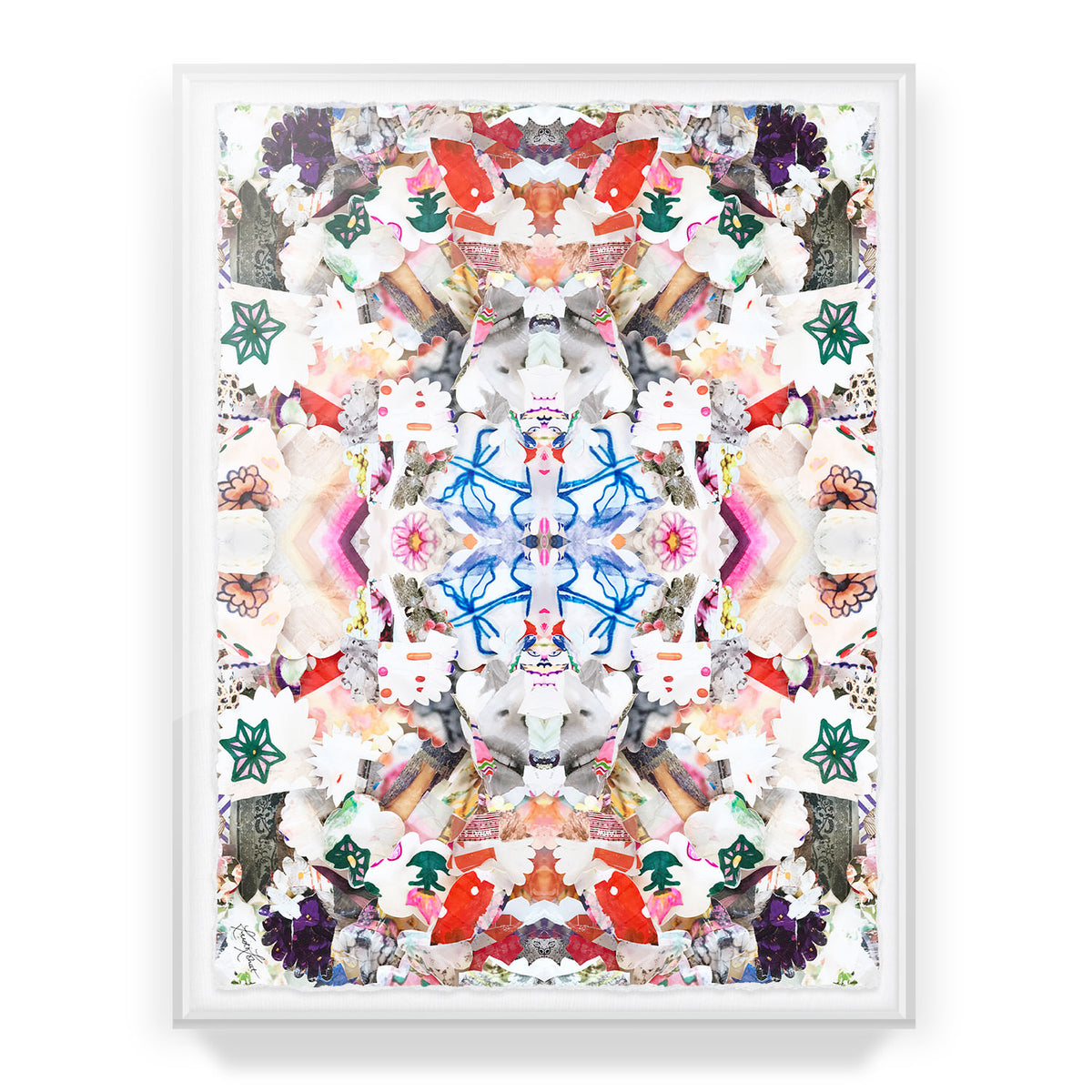 Shine Like Those Rubies Framed Art Print