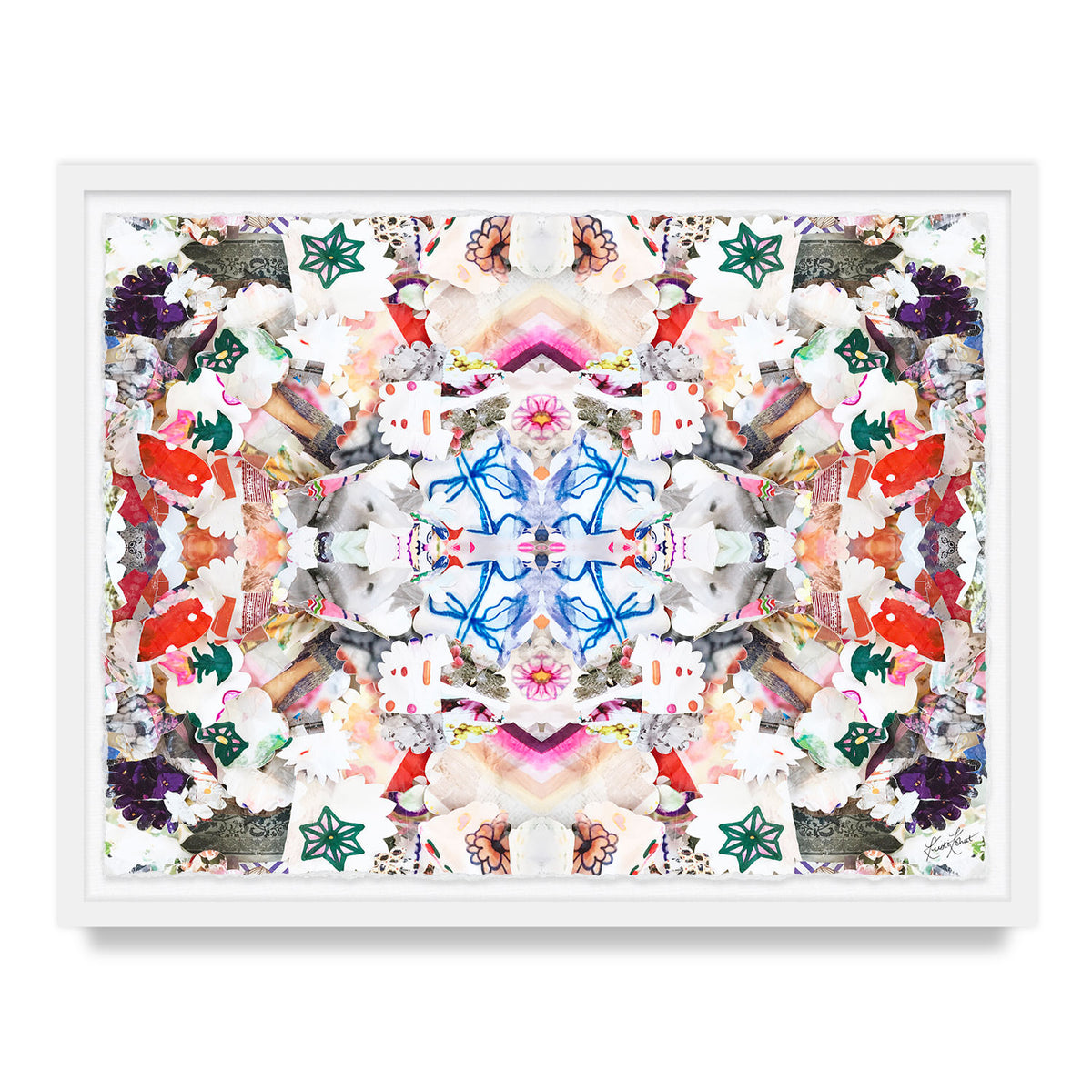 Shine Like Those Rubies Framed Art Print