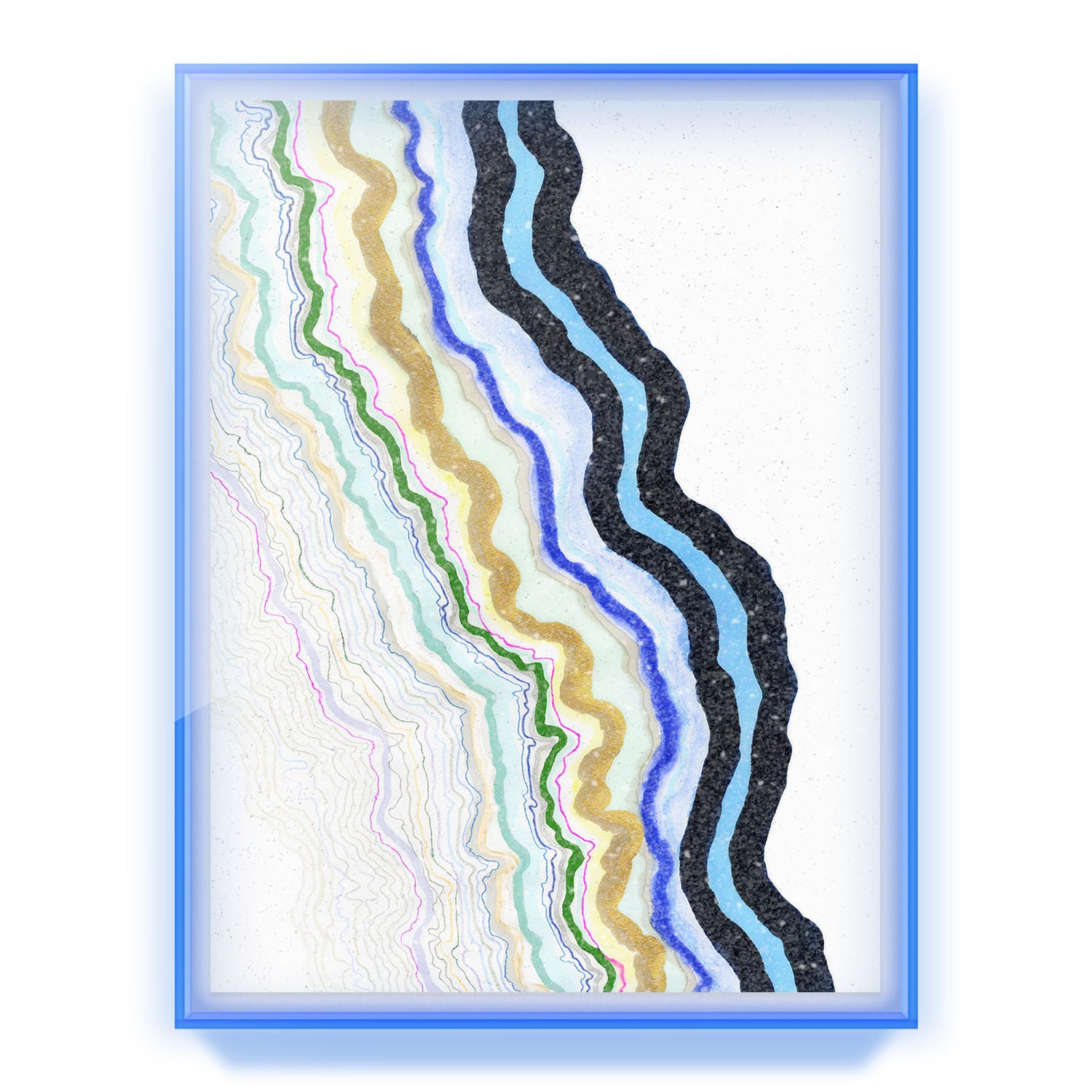 Symphonic Atlas #2 Embellished Print