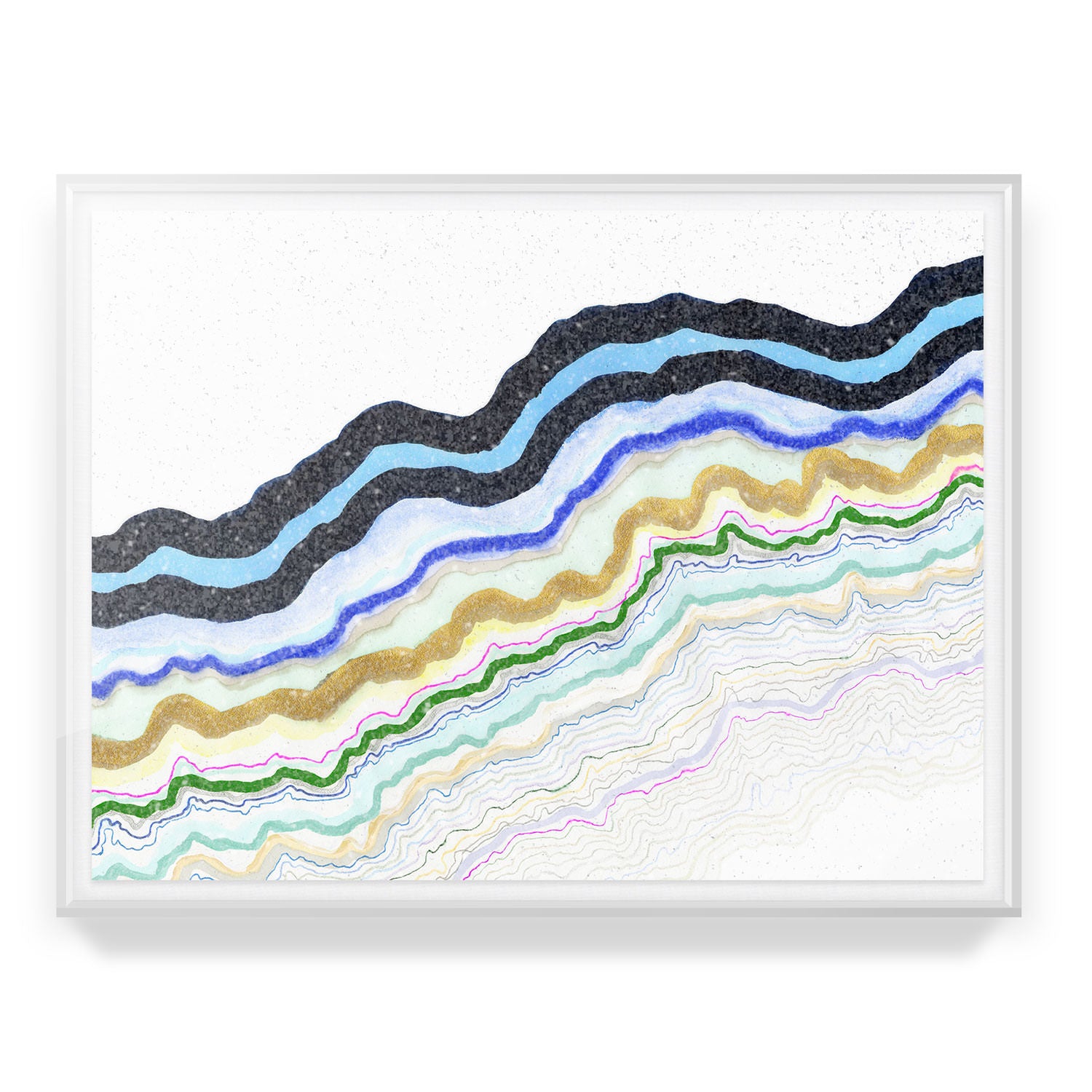 Symphonic Atlas #2 Embellished Print