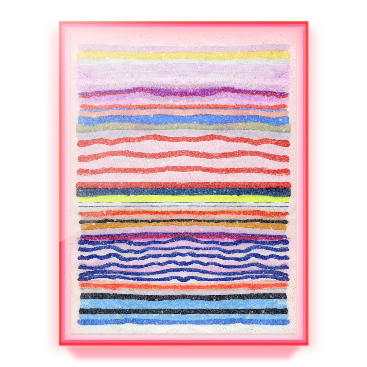 Chromatic Beat #2 Embellished Print