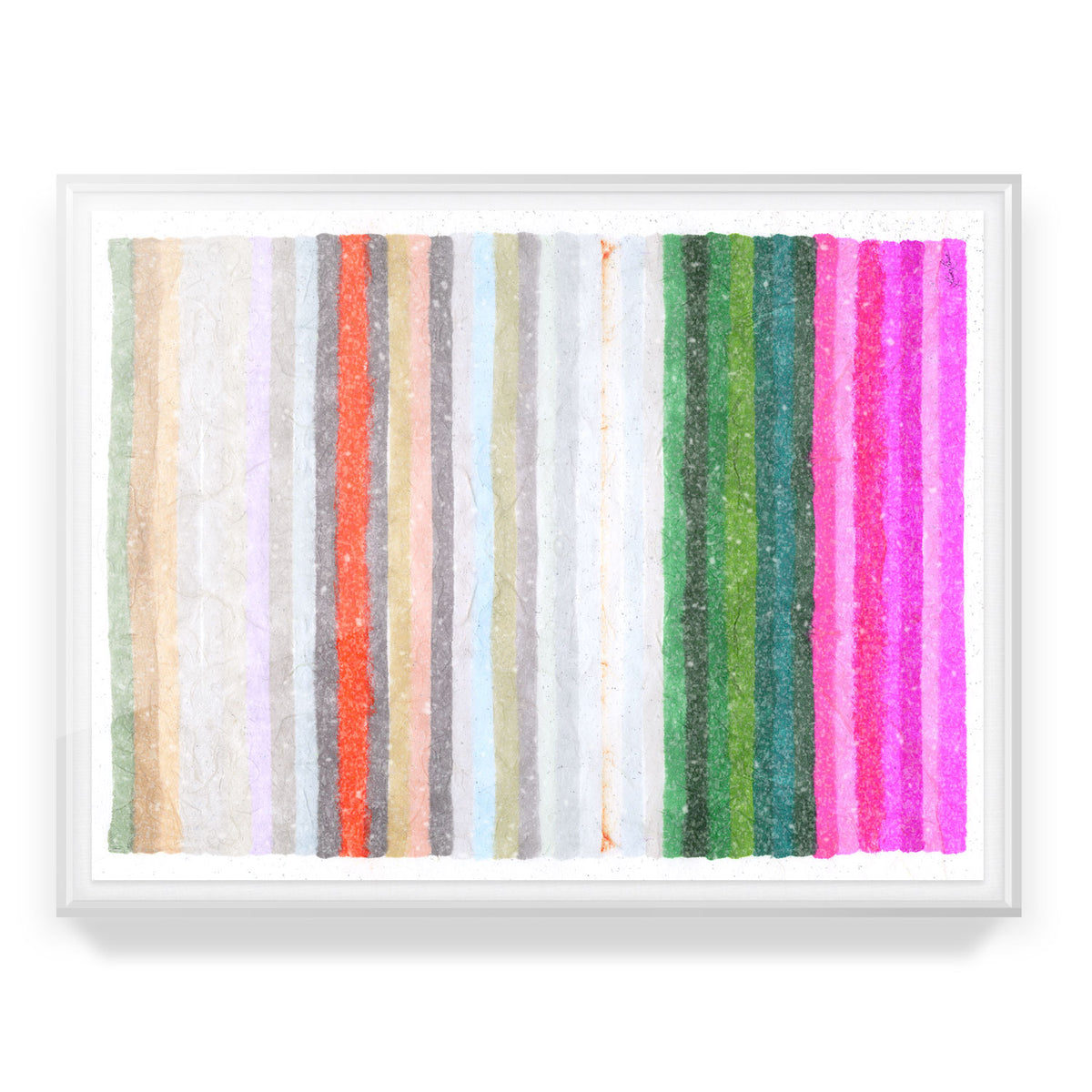 Chromatic Harmony #7 Embellished Print