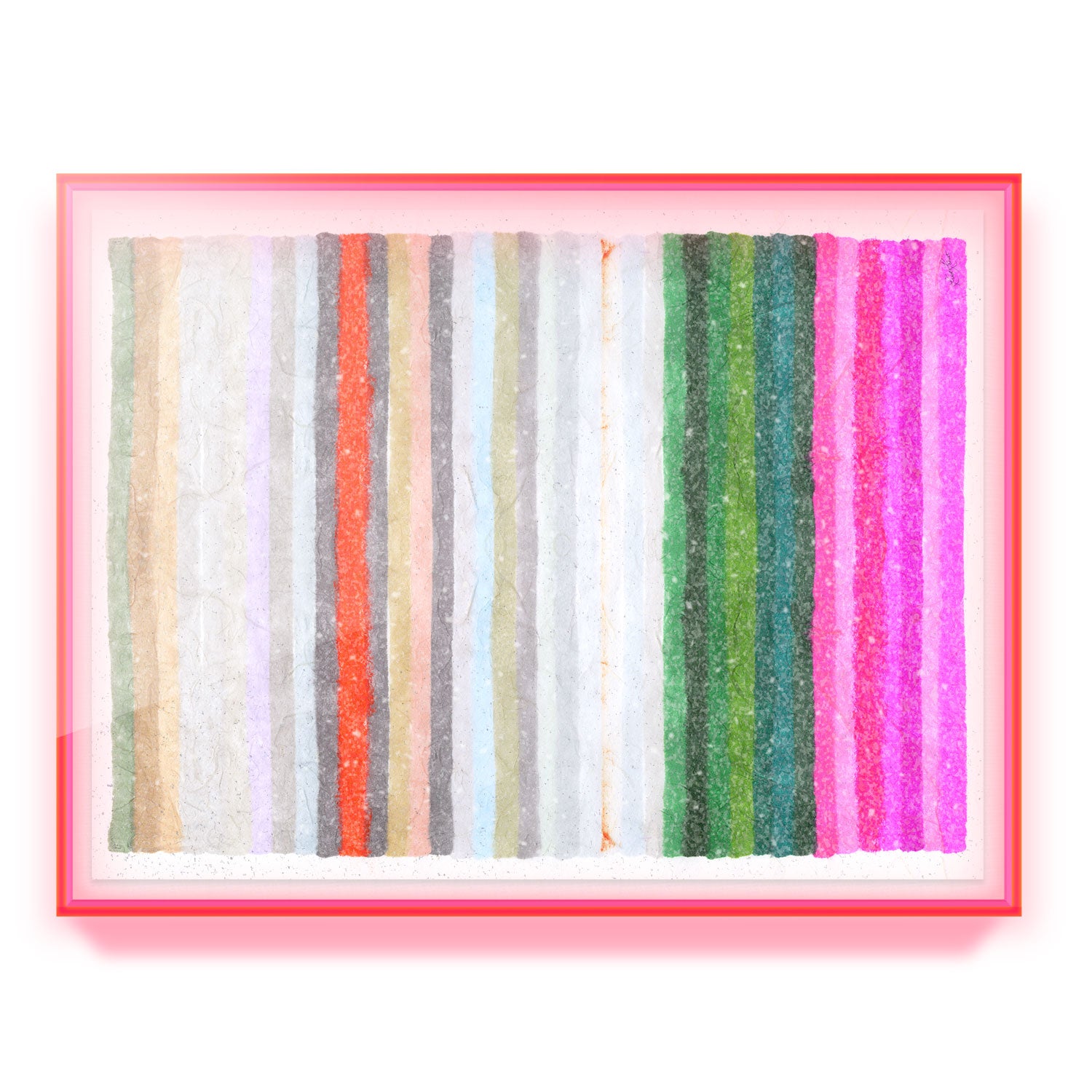 Chromatic Harmony #7 Embellished Print