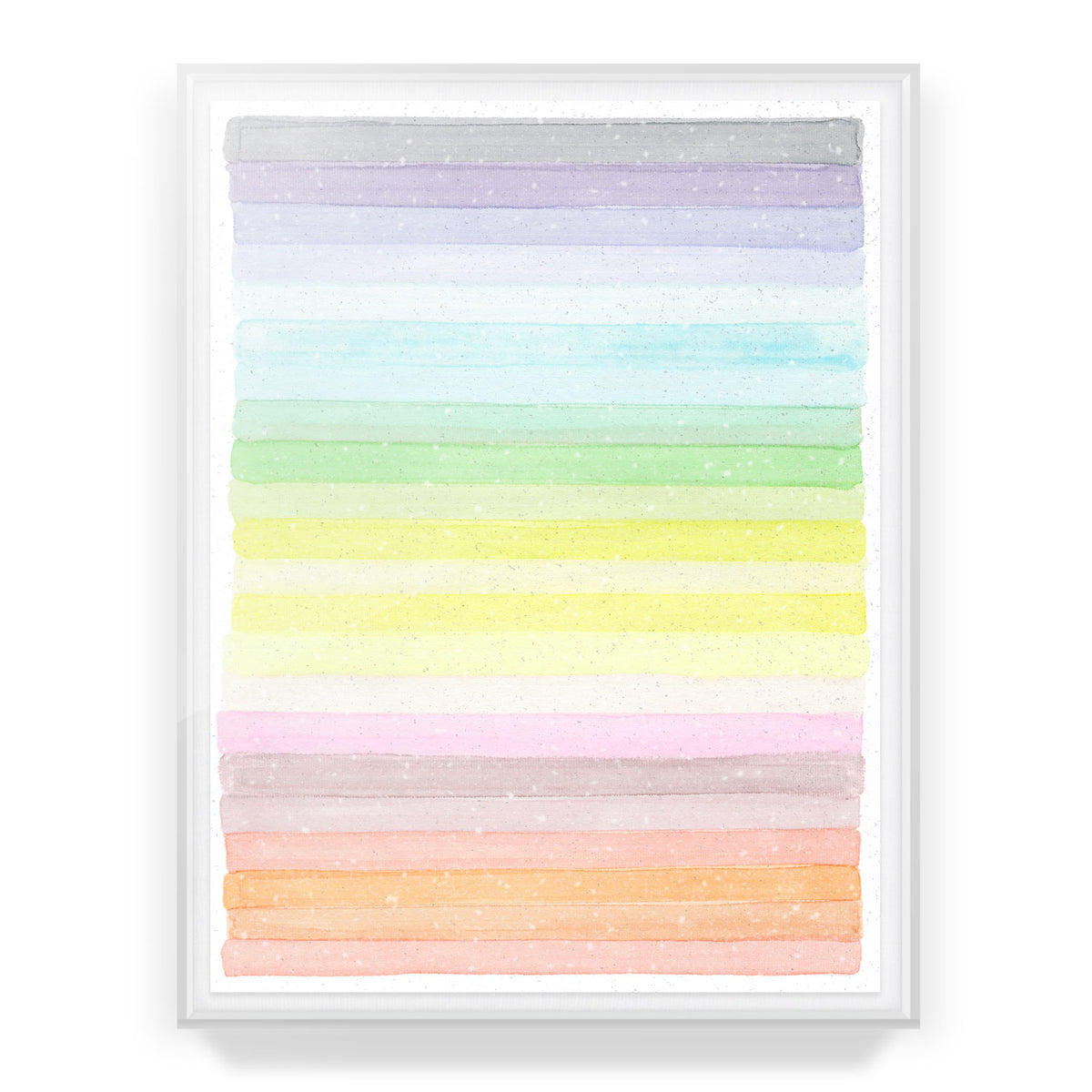Chromatic Rainbow Embellished Print