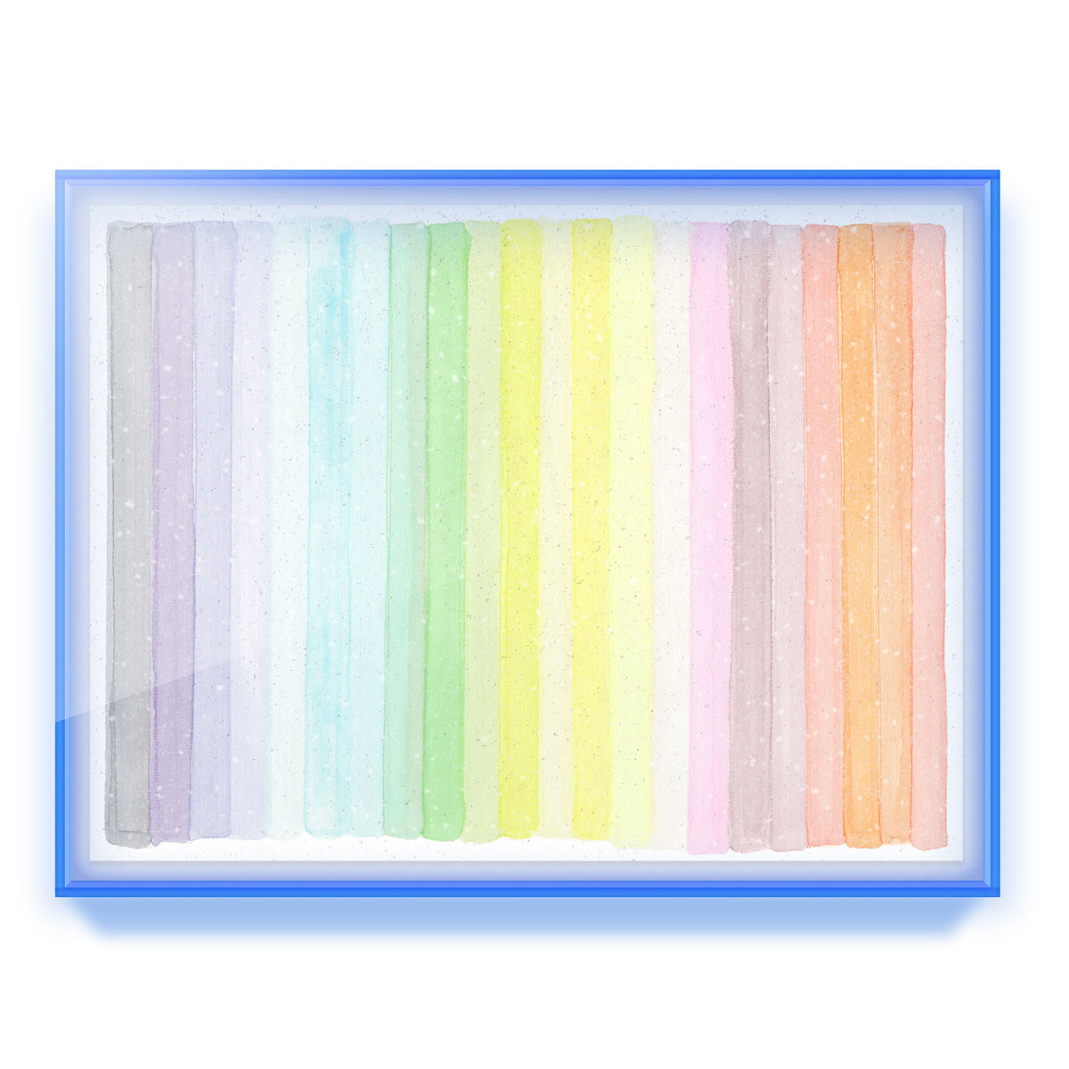 Chromatic Rainbow Embellished Print