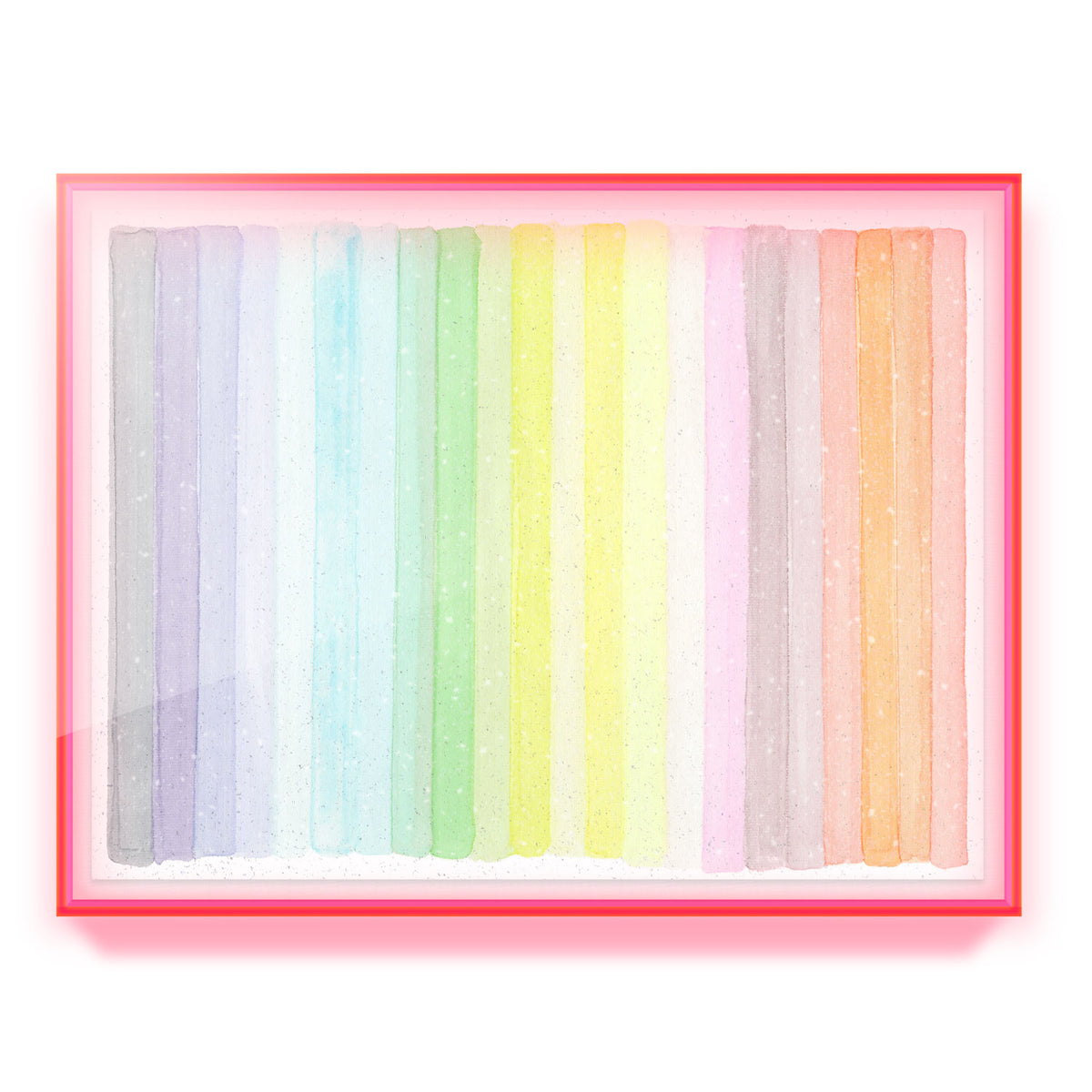 Chromatic Rainbow Embellished Print