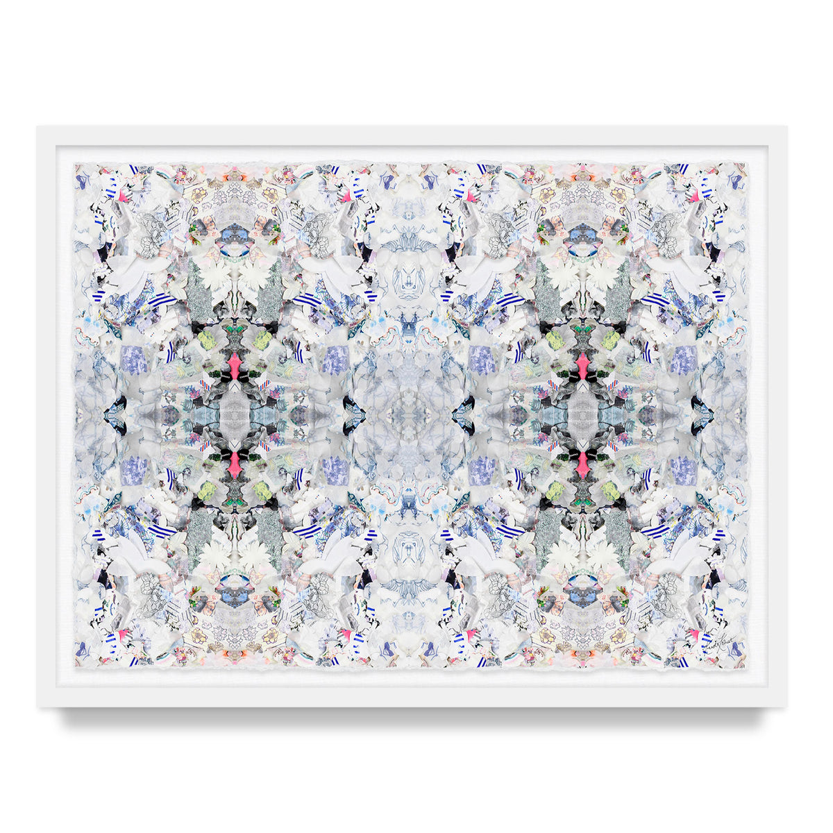 Ever Wonder What's Behind the Curtain Framed Art Print