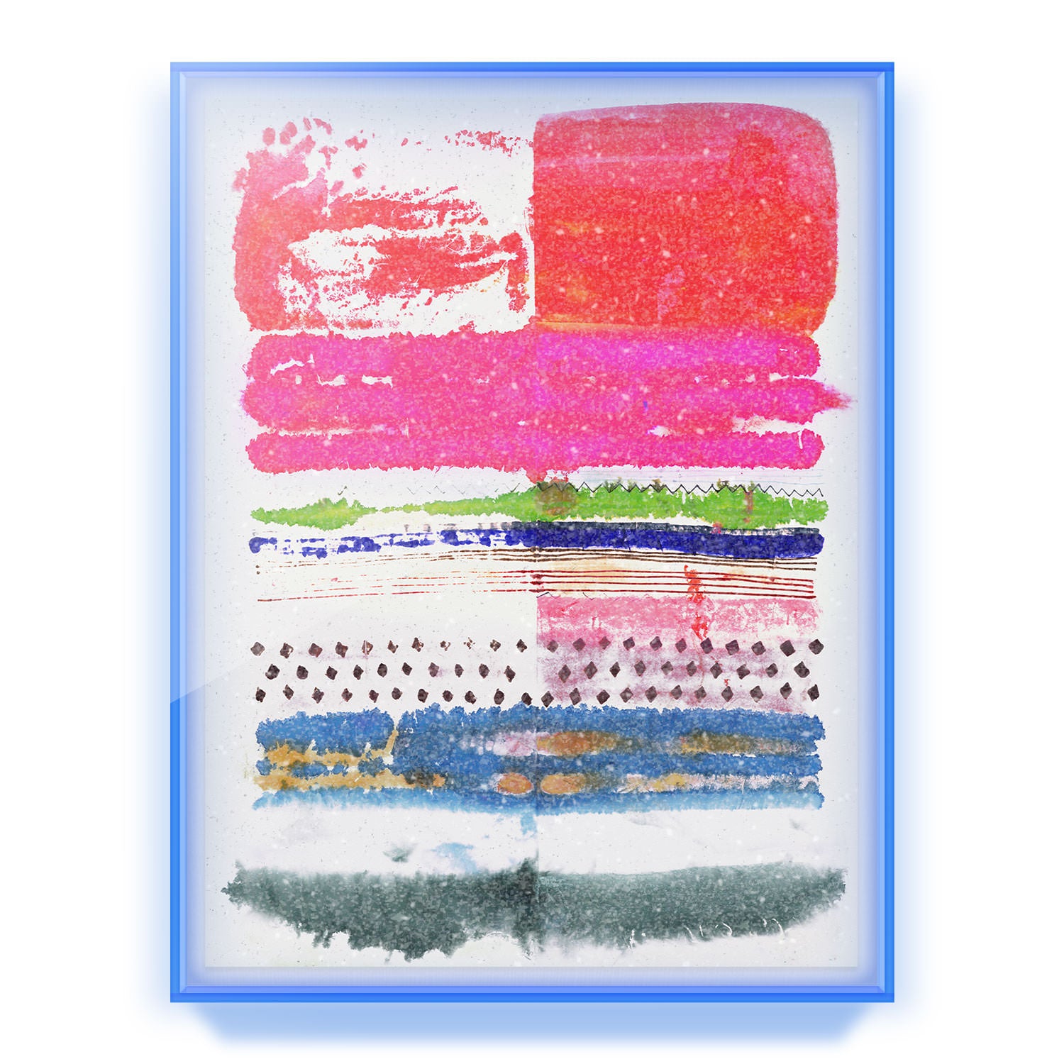 Gypset Stripe Embellished Print