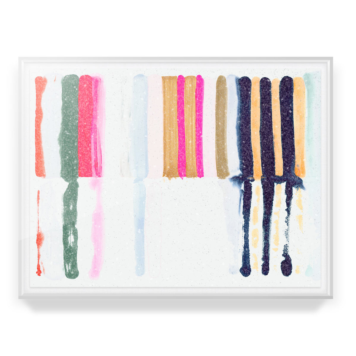 Hot Stripes Embellished Print